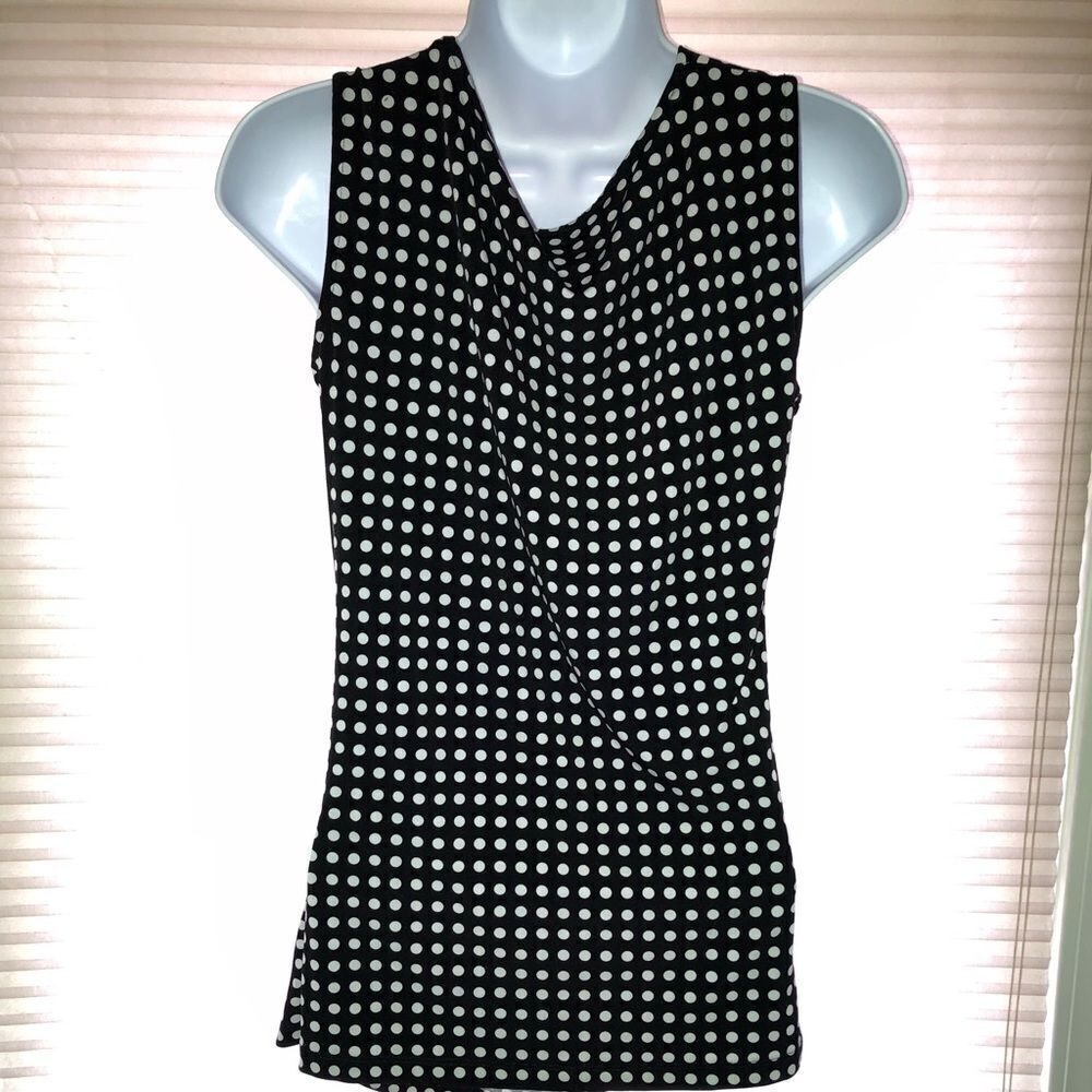 Alfani Sleeveless Cowl Neck Blouse - Picture 3 of 3